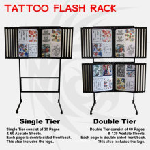 tattoo flash rack